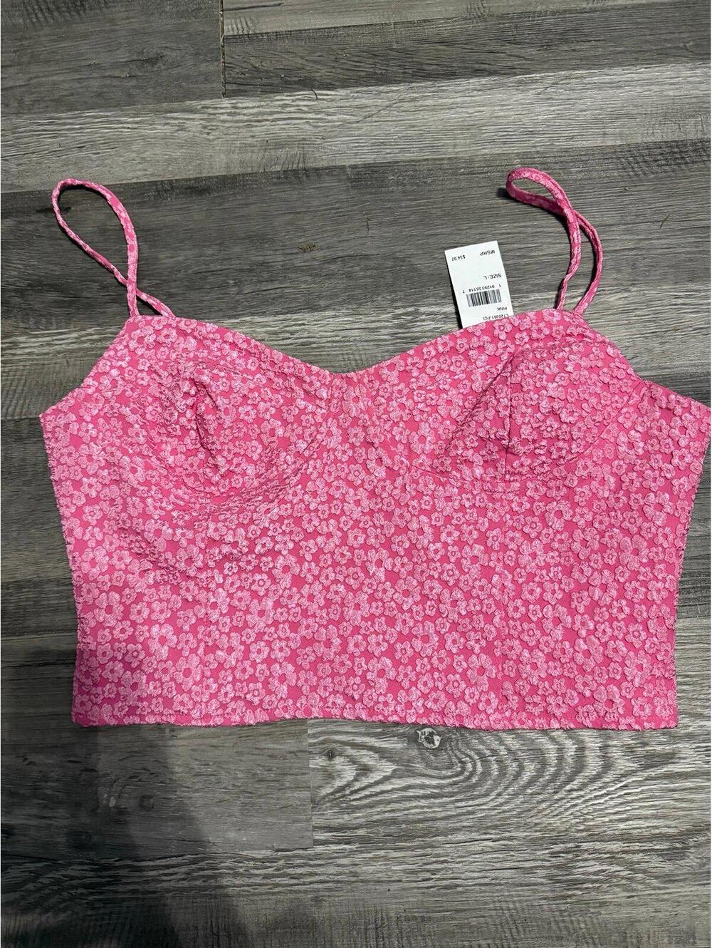 LUSH Pink Crop